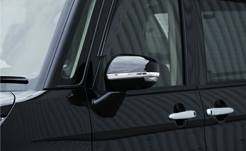 【楽天市場】トヨタ ルーミー タンク ダイハツ トール サイドミラーガーニッシュ 鏡面仕上げ 2P 耐久性に優れたステンレス製 両面テープで