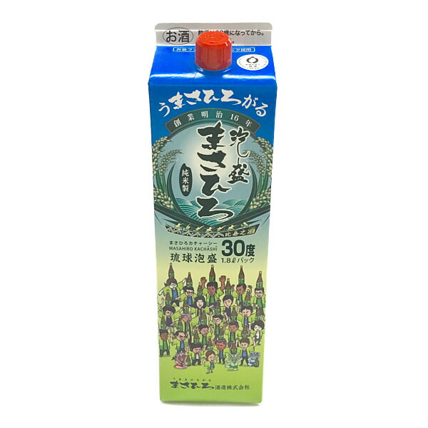 ククル 泡盛30度「宮の華」1800mlX6本＆じゅーしぃの素 1袋セット 泡盛 宮の華 / 宮の華 紙パック 30度,1800ml x 6本セット /