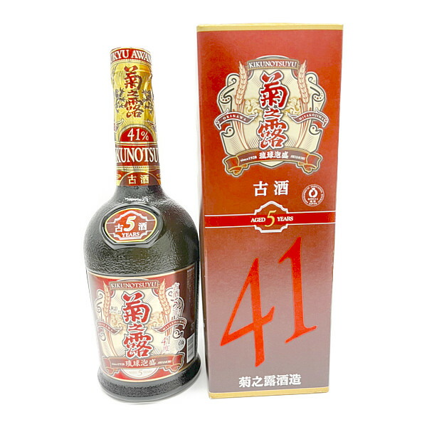 楽天市場】泡盛38度【菊之露酒造 菊之露7年古酒 】720ml