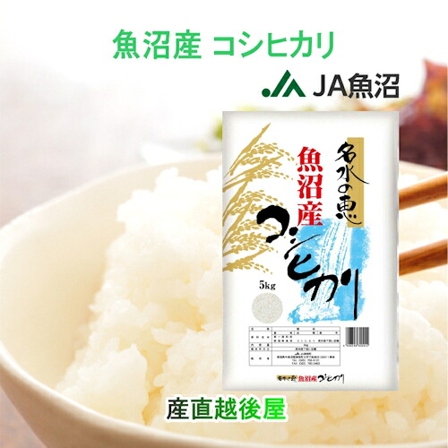 楽天市場】令和7年産 新米 こしひかり 魚沼産 新潟県 特A地区