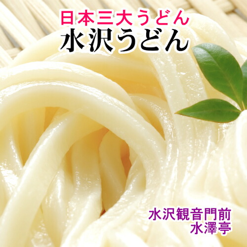 上州水澤観世音門前 水澤亭水沢うどん 半生うどん260g8束 つゆ付