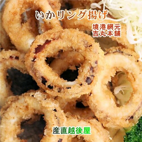 【魚介類 水産加工品 いかリング】鳥取県 境港市 網元吉丸水産いかリングフライ 160g 5パック 冷凍保存送料無料【イカ 加工品 冷凍食品 ギフト プレゼント】  【父の日】