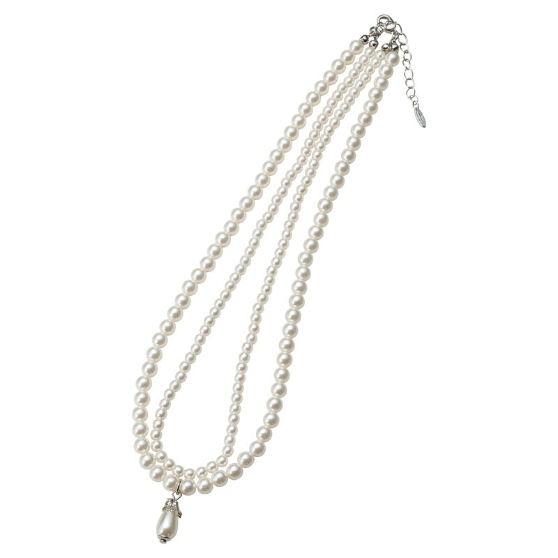 【送料無料】ドゥー　ナイスクラップ　淡水パールショートネックレス　ＤＷ０６０５ＮＲ−１０　ＤＷ０６０５ＮＲ−１０【ギフト館】 楽天市場】＜ドゥー ナイスクラップ＞淡水パールショートネックレス