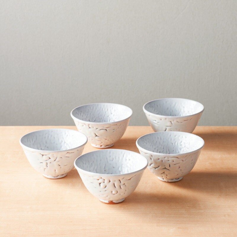 萩焼 白萩汲出し5客揃 K20885410 雑貨 代引不可 萩紫汲出し5客揃 雑貨 ホビー インテリア 雑貨 雑貨品