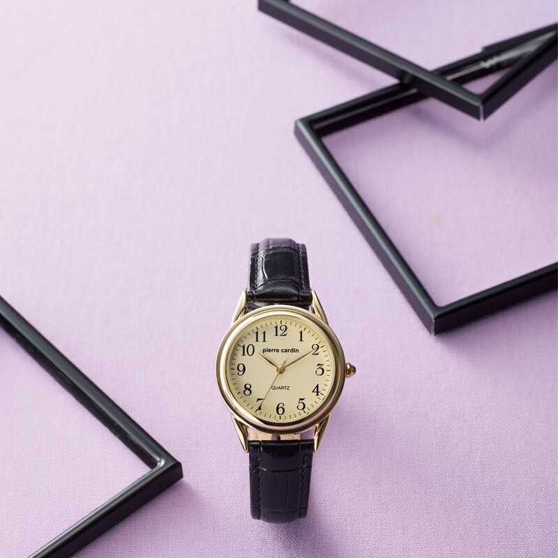 楽天市場】＜ピエール・カルダン＞レディース革バンドクラシカル