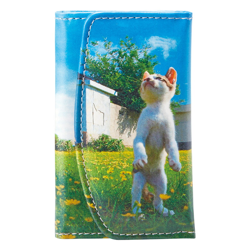 <立ち猫>キーケース TW1901人気 おすすめ レディース小物 服飾雑貨 婦人用 女性用 ※こちらの商品は、メーカーおよび委託倉庫からの発送です。|sanada
