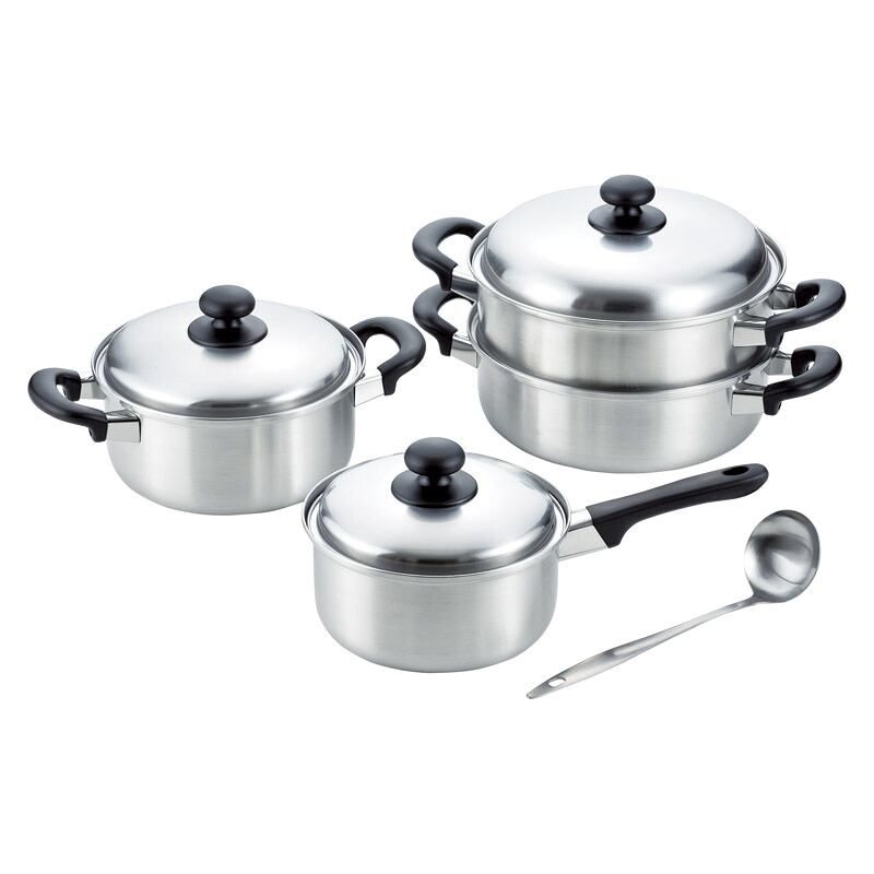 ＜燕三＞鍋セット EM-023 人気 おすすめ キッチン用品 調理器具 鍋 フライパン ※こちらの商品は、メーカーおよび委託倉庫からの発送です。 17,020円