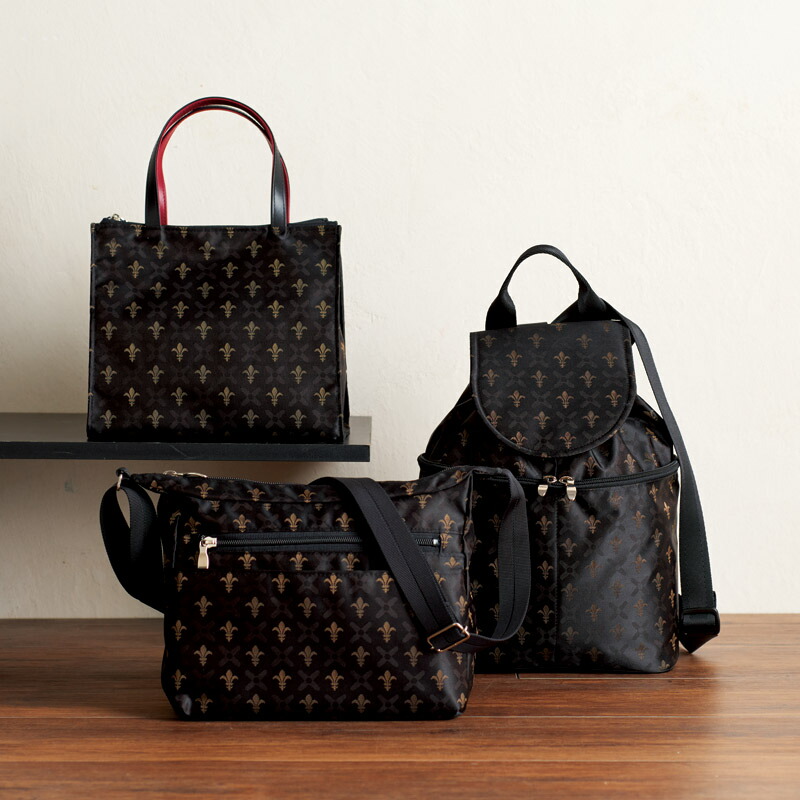 楽天市場】＜レーヌネイビー＞ドット柄バッグセット（ネイビー） RLM