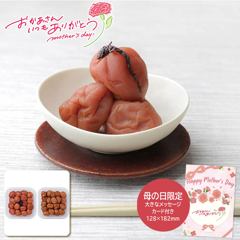 母の日 ギフト 2026 母の日 華やか彩り梅セット ～はちみつ＆しそ梅～ 人気 おすすめ 食品 精肉 肉 肉加工品 ※メーカー直送および委託倉庫からの発送です。