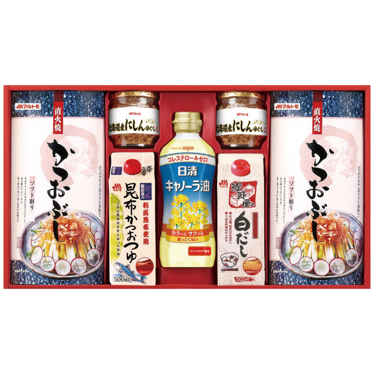 ＜マルトモ＞かつお節・調味料ギフト CR-40NS 人気 おすすめ 食品 乾物 鰹節 かつお節 削り節 ※メーカー直送および委託倉庫からの発送です。