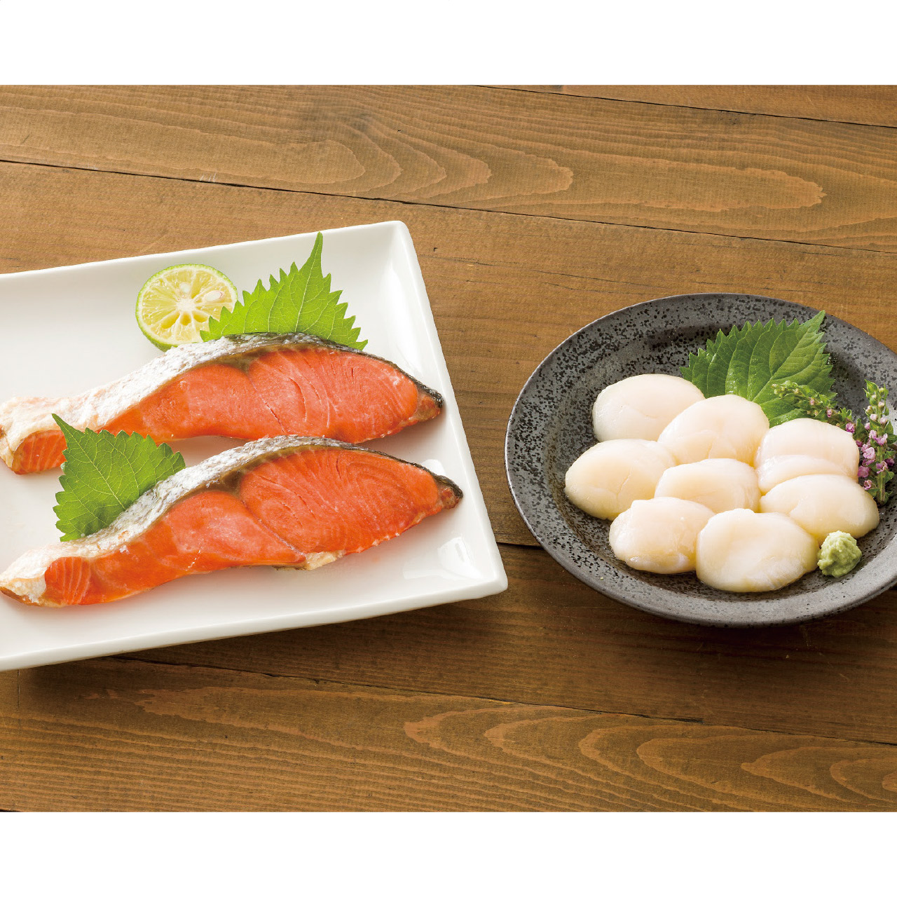＜カネサン佐藤水産＞紅鮭切身・ホタテ貝柱 人気 おすすめ 食品 魚介類 海産物 水産加工品 ※メーカー直送および委託倉庫からの発送です。