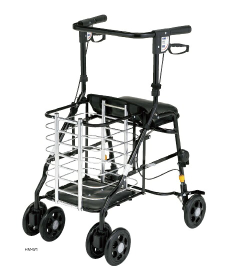 (マキテック) オアシス手押し車 HM-W1 しろがね色鉄道車両 厚かましさ車 買い出し鉄道車両 買い出しカゴ置き付 介護用 老いらく者用 御拾いかばい立て  折りたたみ能力のある MAKITECH