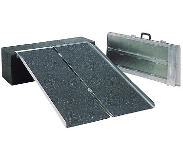 【法人宛先押さえる】 (イーストアイ) 携帯型のり面 軽銀2折式手合い PVS120 (122珊) 車いす用