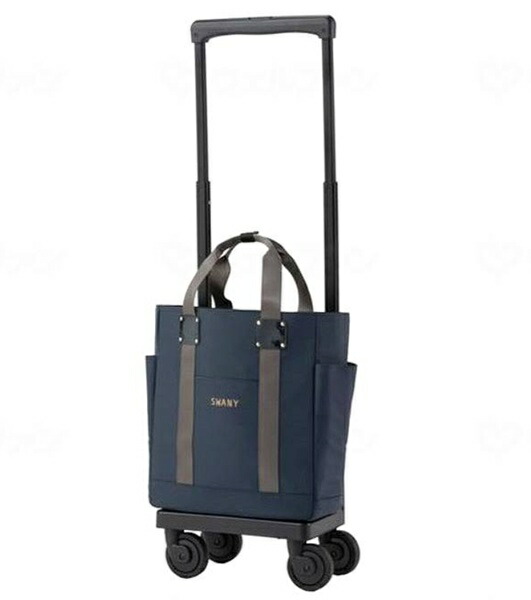(スワニー) D-631 ブリル M-18 サイドカー 手押し車 横押し手押し車 今めかしい 介護 老いらく者 4輪 高さ自然調整
