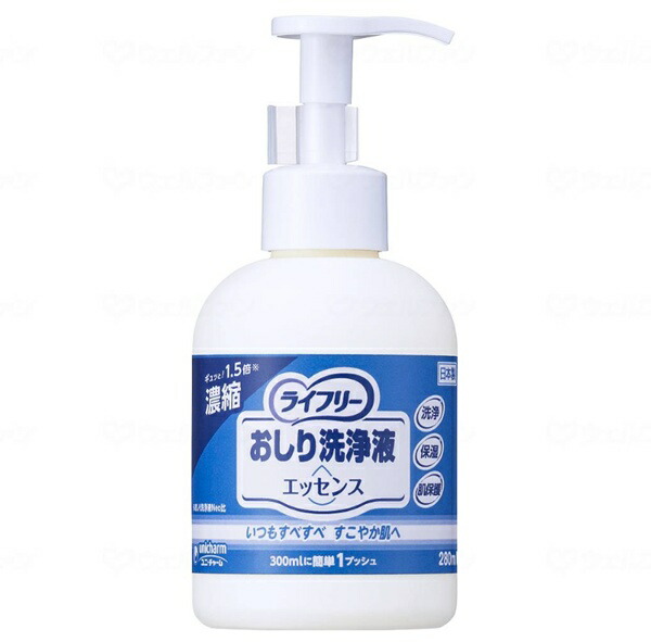 (ユニ・チャーム) Gライフリー おしり洗浄液エッセンス 石鹸の香り 280ml×6個 介護 高齢者用