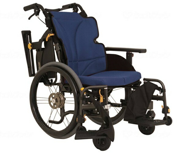 (松永製造所) 薄墨色五線譜 ミニモ GRC-50B 自走式車いす 低床 足漕ぎ 小っちゃいな道のりけ