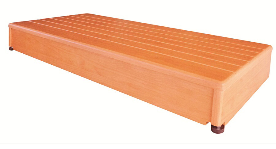 (シコク) 部屋の入り口台 (木製) 90W-40 640-040  幅90×奥ふかさ40×高さ12珊 踏み段台 踏み台 昇降 段差取り止める
