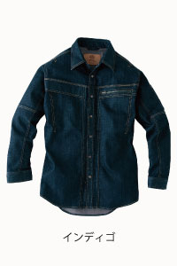 楽天市場】作業服 作業着 旭蝶繊維 ASAHICHO長袖ワークシャツK123