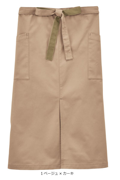 FK7195　ソムリエエプロン　　カフェ　洋食　レストラン　バー　FACEMIX　　【会社制服Sanapparel】