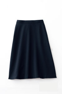 56463　フレアースカート　53cm丈　事務服　おもてなし　5号～19号　アンジョア【会社制服Sanapparel】