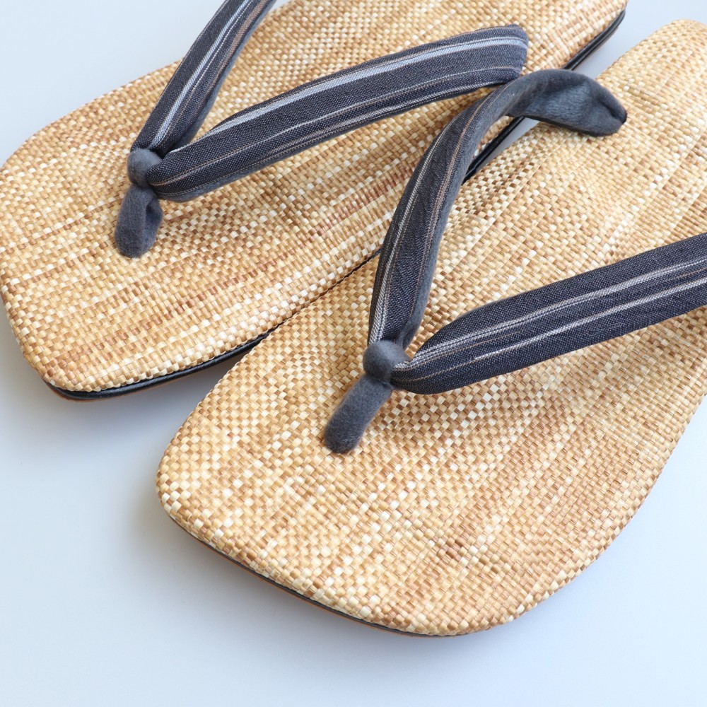 のある メンズ草履 27 5cm Ll Size 波縞 灰白色 あおい 正直問屋 8 雪駄 などのプレ