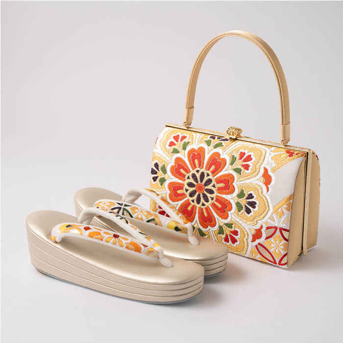 楽天市場】【ポイント5倍 クーポン発行】草履バッグセット ≪訪問着