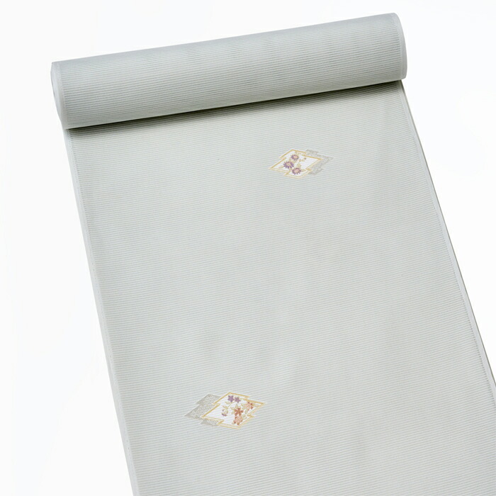 【ポイント5倍 クーポン発行】東レシルックきもの 棗（なつめ）「重ね花松皮菱」 KN26403CNB 盛夏 夏きもの カジュアル 洗えるきもの シルック おしゃれ きもの 着物 和服 和装 女性 レディース｜さんび公式オンラインショップ