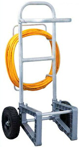 【20mホース付】ESシリーズ専用　でこぼこ道も移動ラクラク!　工進 噴霧器用キャリー ESC-1 ESシリーズ専用 20mホース付 移動台車 セット 動噴用キャリー ESC-1 12,432円