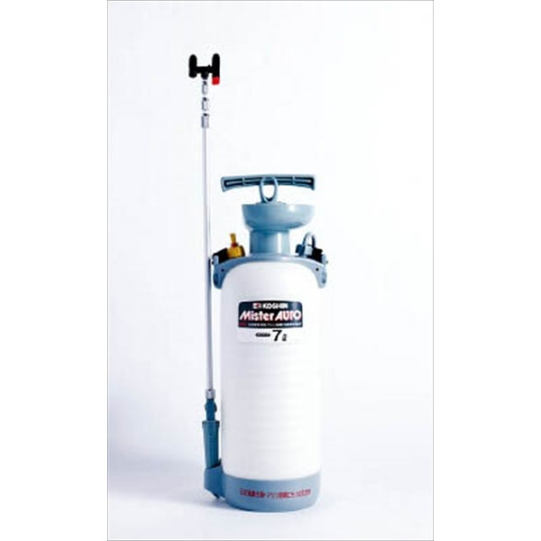 工進 蓄圧式噴霧器 HS-707W 7L ミスターオート 手動噴霧器 自動加圧 家庭用 園芸用 防除　HS-707W