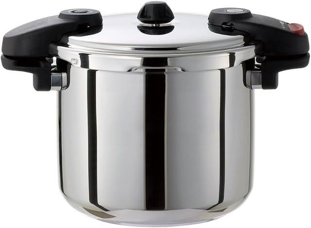 楽天市場】ワンダーシェフ プロ ミドルサイズ 両手 圧力鍋 10L IH対応