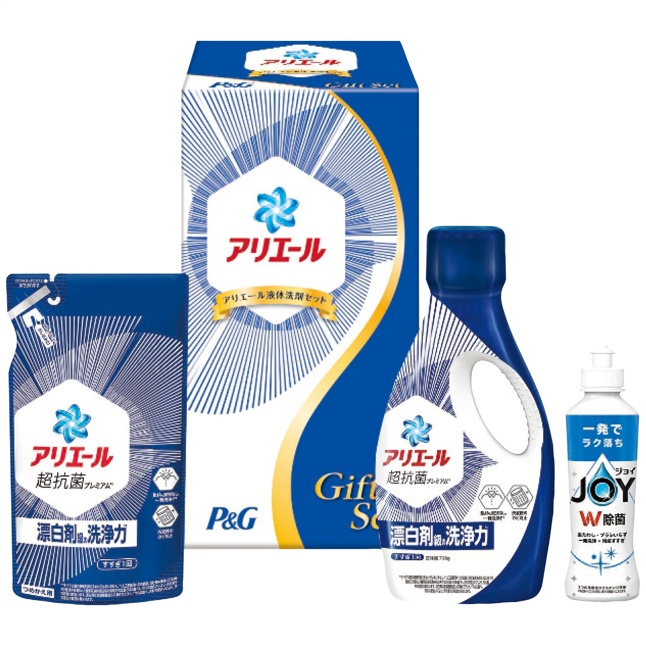 【楽天市場】アリエール液体洗剤セット PGCG-15E / 4281-024：サン・ブレス