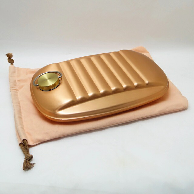 楽天市場】湯たんぽ 銅 足ツボ 冷たんぽ 袋付 送料無料 新光堂 新光