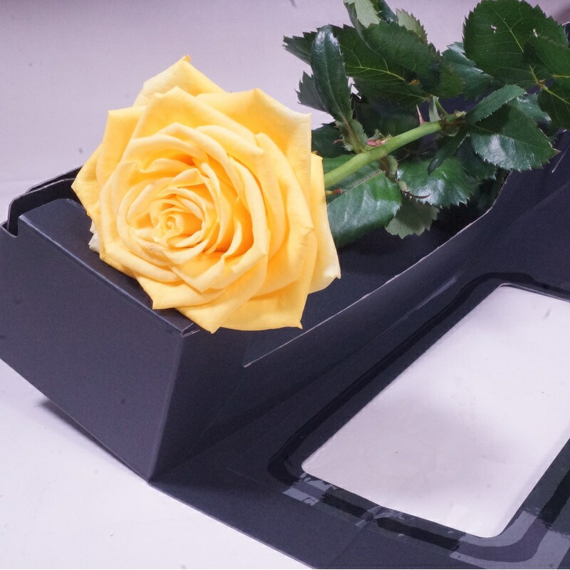 楽天市場】造花 バラ（父の日イエローローズ 造花）黄色1輪 : フラワー