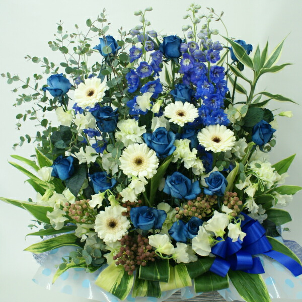 青バラ入りアレンジメント青バラ15本 他の花を入れたオリジナル青いバラ 青い薔薇 青薔薇 ブルーローズ お誕生日出産祝い サプライズ 誕生日 花 プレゼント ギフト 生花 キャバクラ お礼 青色 花 ブルー系 珍しい花 種類の青バラ選べます 花 Prescriptionpillsonline Is