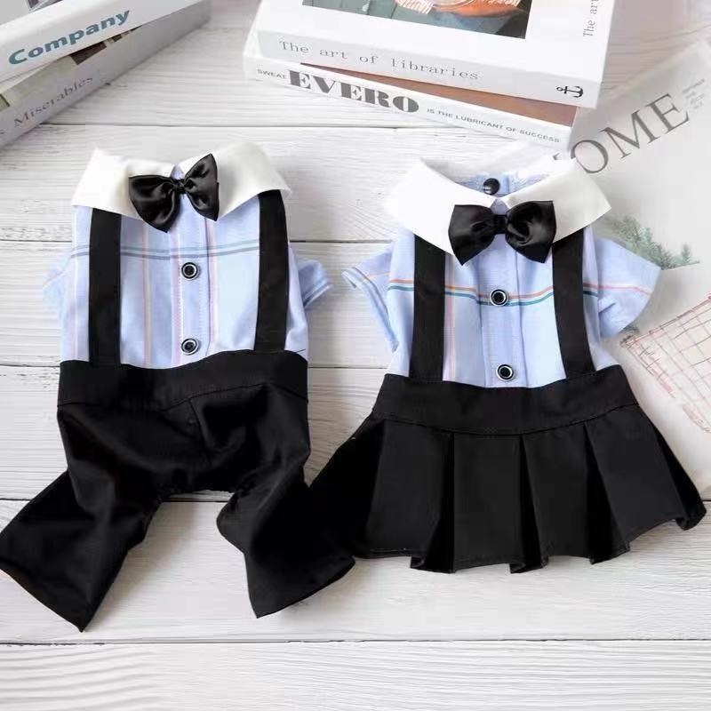 楽天市場 犬 服 ワンピース 犬服 洋服 制服 春夏 犬ドレス かわいい おしゃれ 小型犬 中型犬 ペット服 通気 散歩 お出かけ 記念撮影 カップル中型犬 大型犬 3c商事