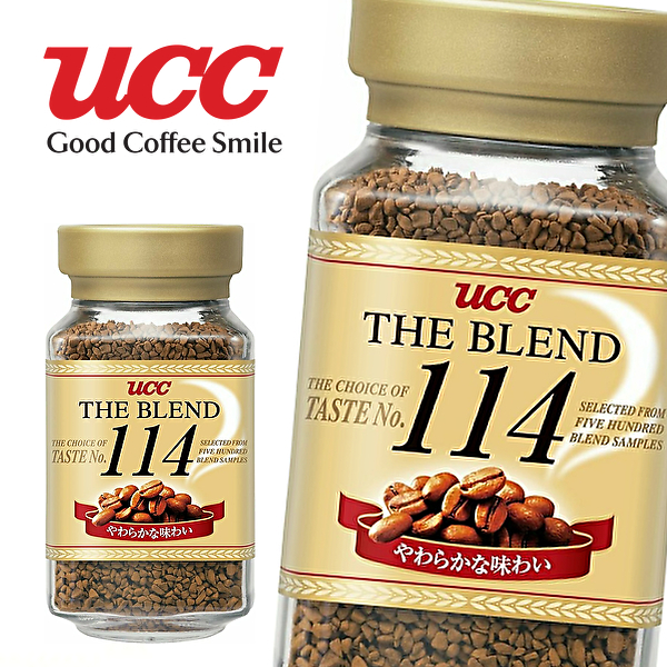 楽天市場】UCC ザ・ブレンド 114 90g瓶×12本入 UCC THE BLEND : 産直楽天市場店