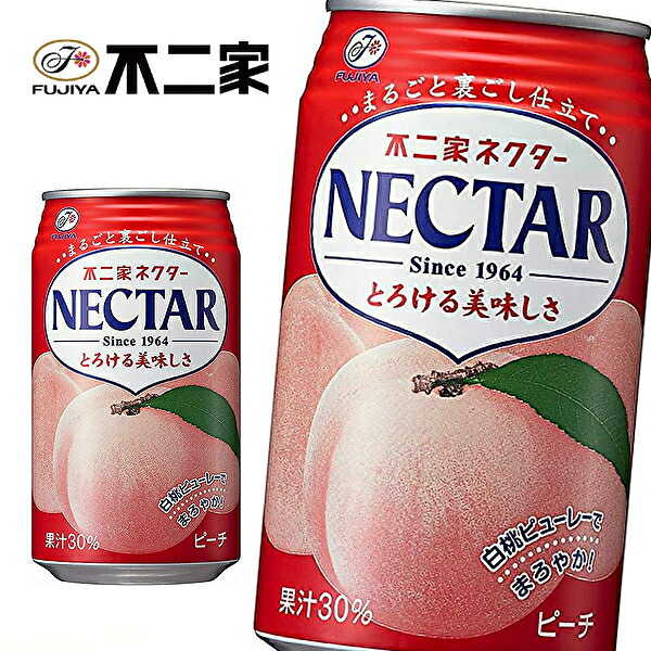 【送料無料】【2ケース】不二家 ネクター ピーチ 350g缶×24本入 2ケース