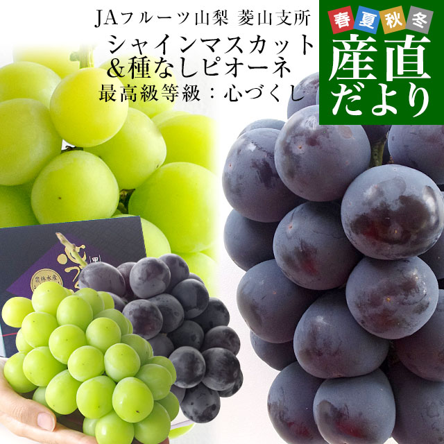 楽天市場】［葡萄 3色3kg ］［ぶどうばたけ］【 山梨県産 勝沼