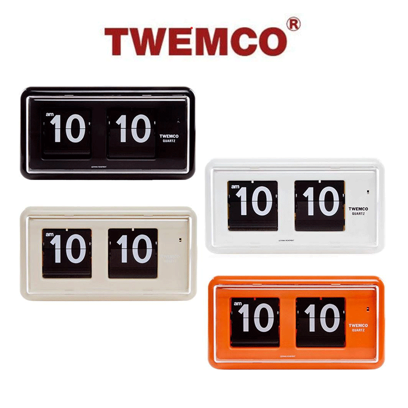 楽天市場】TWEMCO トゥエンコ パタパタ時計 フリップクロック