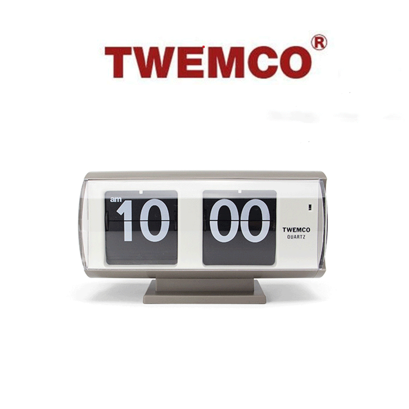 楽天市場】【RCP】TWEMCO トゥエンコ 置き掛け兼用パタパタ時計 BQ?50