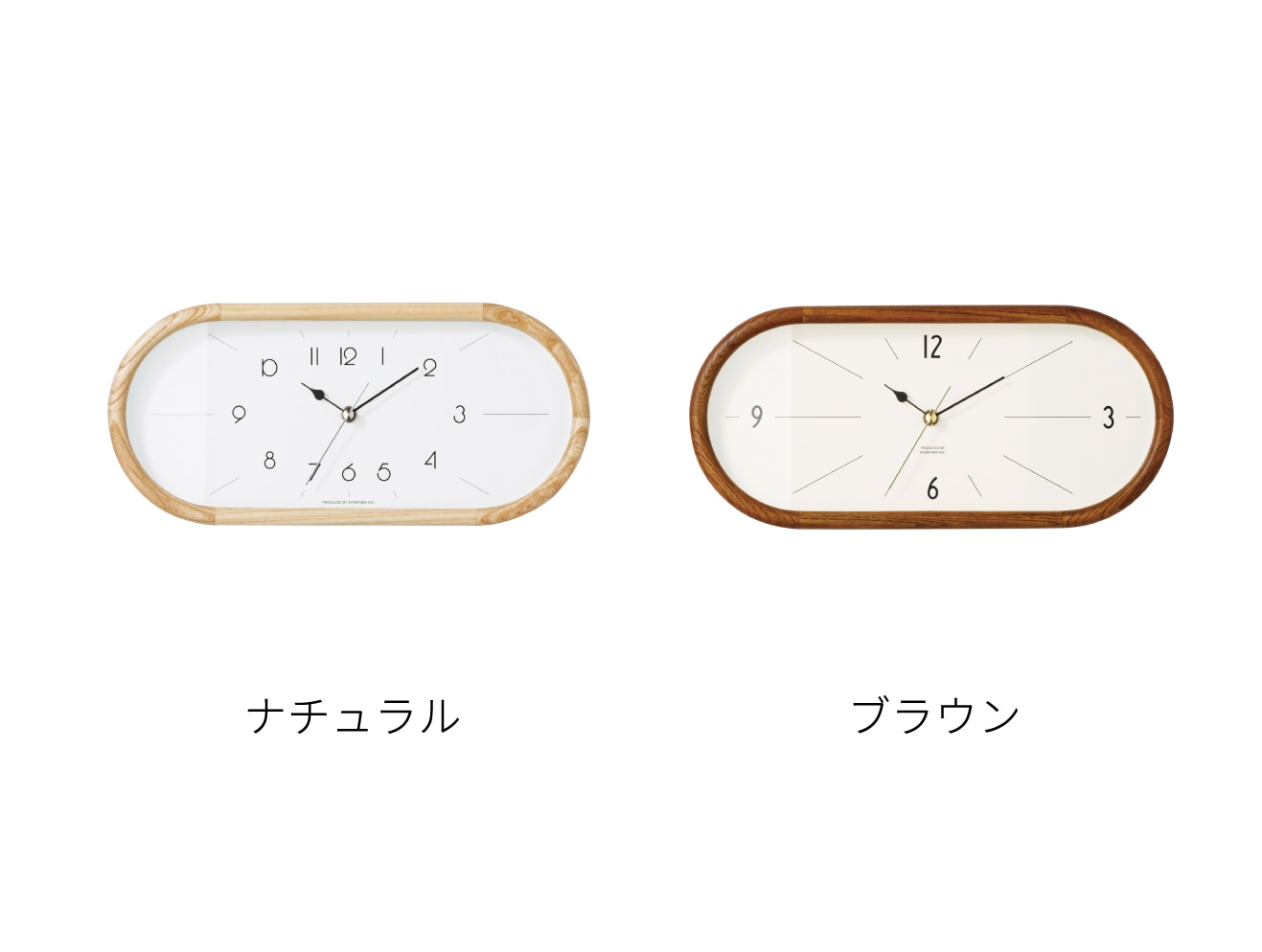 ★!PT１０倍還元!★【インターフォルム】Curva クルヴァ ウォールクロック　CL-4507　《時計/壁掛け時計/おしゃれ/プレゼント/ギフト/お祝い/新築お祝い/ 》