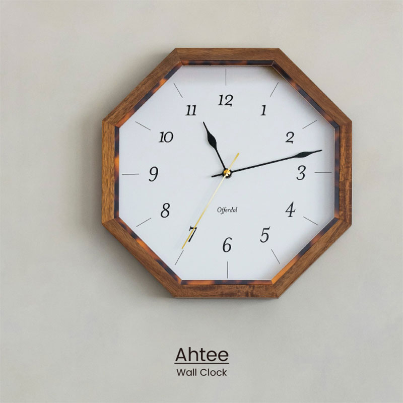 ★!PT１０倍還元!★【インターフォルム】Ahtee　アハテー 壁掛け時計《時計/壁掛け時計/おしゃれ/プレゼント/ギフト/お祝い/新築お祝い/ 》｜三丁目商店