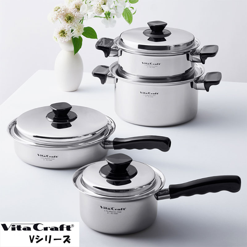 ビタクラフト VitaCraft ウルトラ No.9310 片手鍋 フライパン 楽天市場】ビタクラフト Vita Craft ウルトラ フライパン 24.5cm 9310