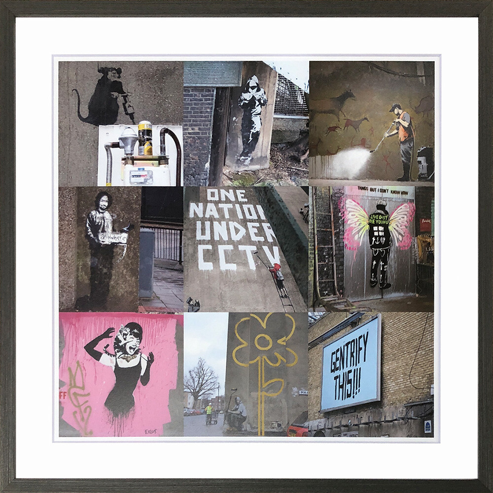 ★!PT１０倍還元!★【bicosya/美工社】Banksy /バンクシー　Collection I　IBA-62689《/絵画/おしゃれ/御祝/絵/壁掛/ポスター／アート/芸術/美術/教材/ピクチャー/飾り/インテリア/ポップアート/》 15,840円