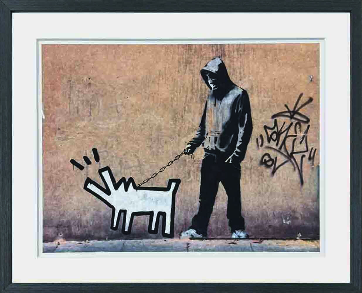 ★!PT１０倍立ち直らす!★【bicosya/美工社】Banksy /バンクシー Choose Your Weapon(Limited Edition) GBA-63020《/図面/今めかしい/御祝/絵/壁掛/張り出し／作物/作物/芸術/教材/活動写真/飾りつけ/室内装飾/ポップアート/》