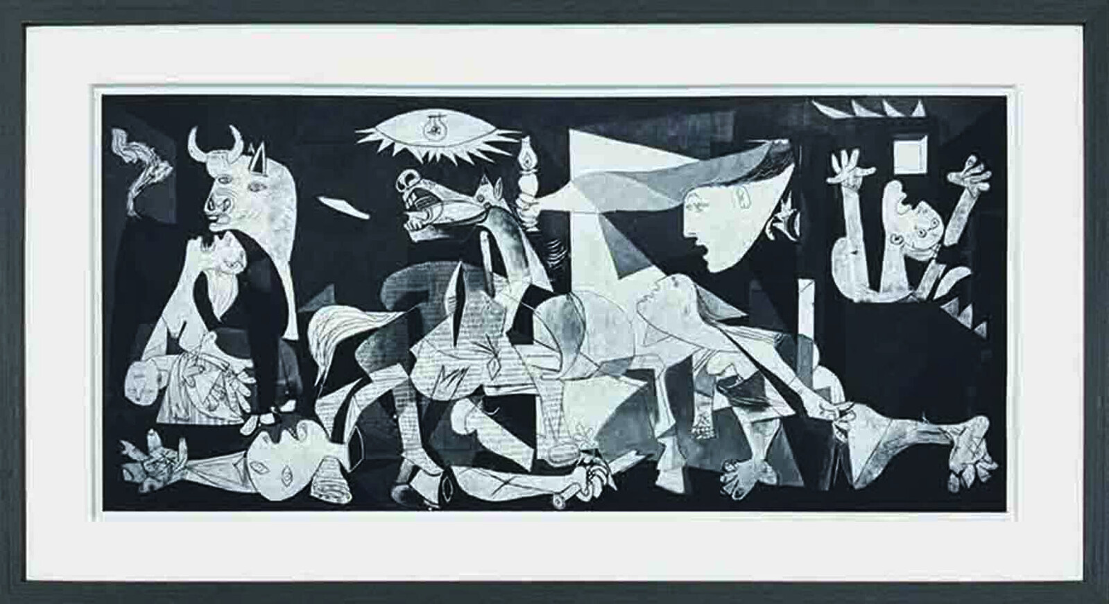 ★!PT１０倍立ち直らす!★【bicosya/美工社】Pablo Picasso /  赤ちょうちんロ・パブロ・ピカソ 作物一こま Guernica IPP-63022 《/図面/今めかしい/御祝/絵/壁掛/張り出し／作物/作物/芸術/教材/活動写真/飾りつけ/室内装飾/ポップアート/》