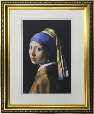★!PT１０倍還元!★【bicosya/美工社】ヨハネス・フェルメール /Johannes Vermeer 真珠の耳飾りの少女《/絵画/おしゃれ/御祝/絵/壁掛/ポスター／アート/芸術/美術/教材/ピクチャー/飾り/インテリア/ポップアート/》｜三丁目商店