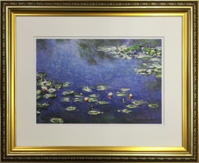 ★!PT１０倍還元!★【bicosya/美工社】クロード・モネ /Claude Monet 　睡蓮　GFA-60898《/絵画/おしゃれ/御祝/絵/壁掛/ポスター／アート/芸術/美術/教材/ピクチャー/飾り/インテリア/ポップアート/》