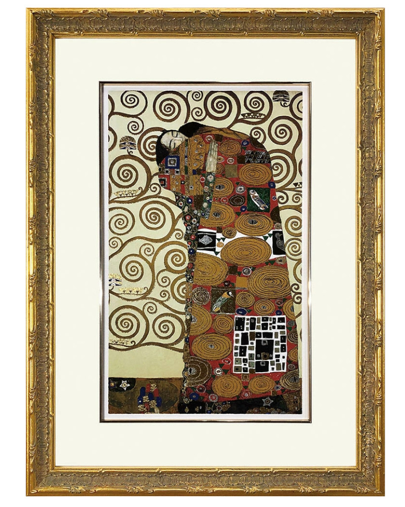 ★!PT１０倍還元!★【bicosya/美工社】 グスタフ・クリムト Gustav Klimt　 アートパネル　Fulfilment(抱擁)　GGK-62472《/絵画/おしゃれ/御祝/絵/壁掛/ポスター／アート/芸術/美術/教材/ピクチャー/飾り/インテリア/ポップアート/》