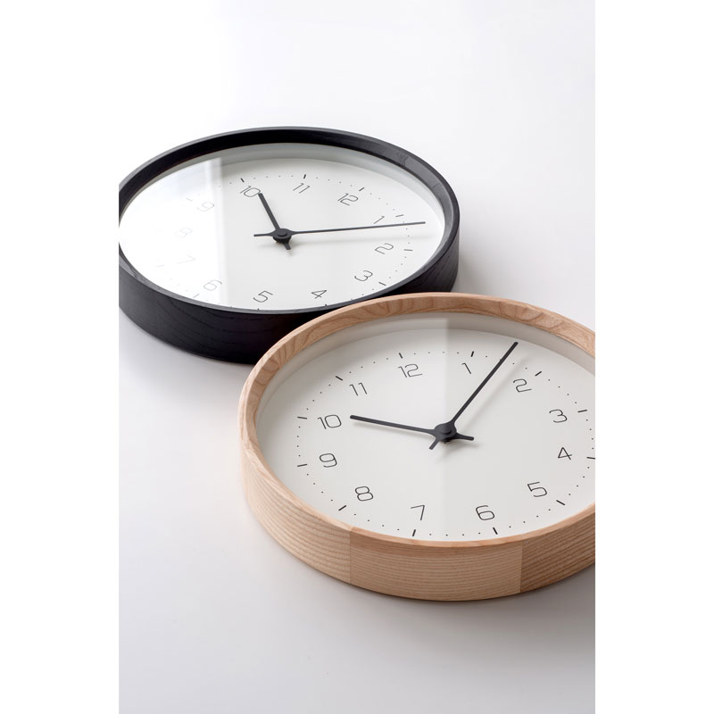 ★!PT１０倍引きもどす!★ 【Lemnos/レムノス】NEUT wall clock ニュート ウォール 時辰儀《柱時計/生まれながら木/差し上げ物/工作祝い事/今めかしい/愛くるしげ》